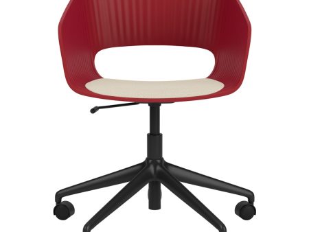 Maree 406 Office Chair - 5-Star Base w  Castors - Seat Upholstered Online Sale