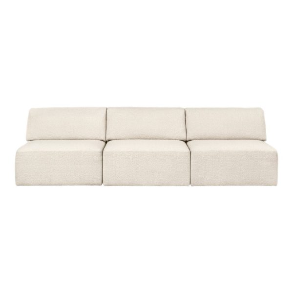 Wonder 3-Seater Sofa w o Armrests Online Sale