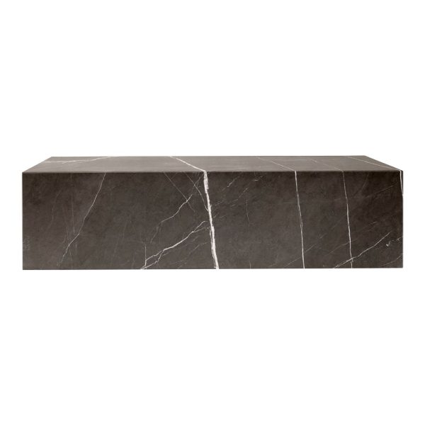 Marble Plinth Coffee Table - Low Cheap