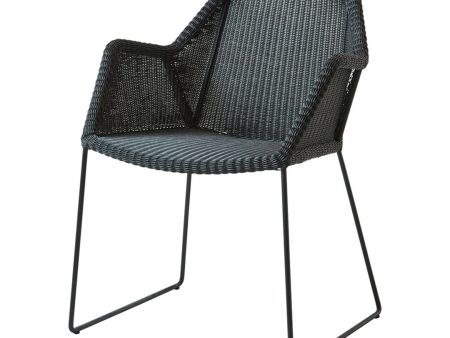 Breeze Outdoor Chair - Sled Base Hot on Sale