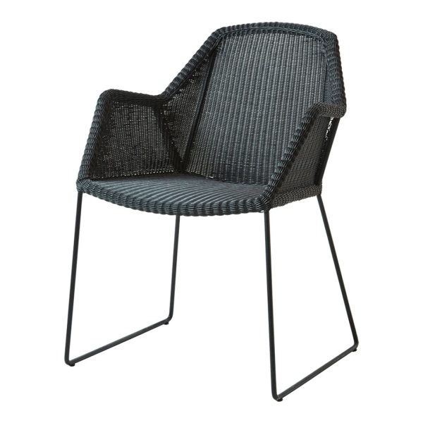 Breeze Outdoor Chair - Sled Base Hot on Sale