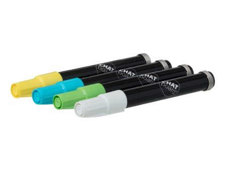 CHAT BOARD Neon Marker - Set of 4 Supply