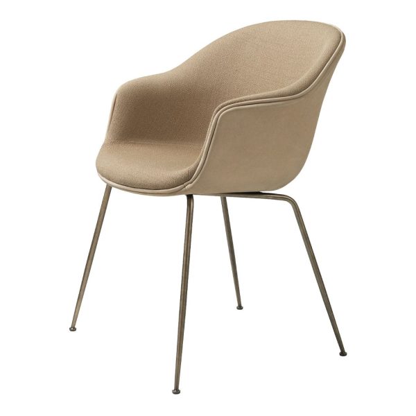 Bat Dining Chair - Conic Base - Fully Upholstered on Sale