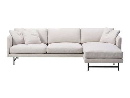 Calmo Sofa 80 - 3-Seater - Chaise - Metal Base Cheap