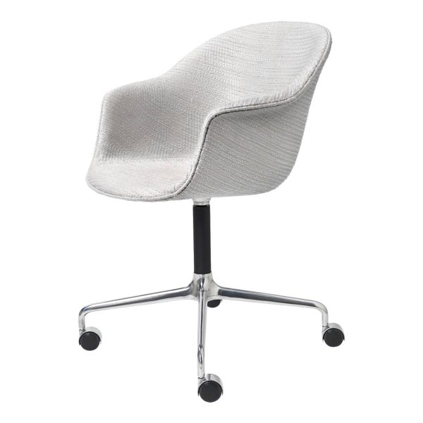 Bat Meeting Chair - 4-Star Base - Fully Upholstered For Cheap