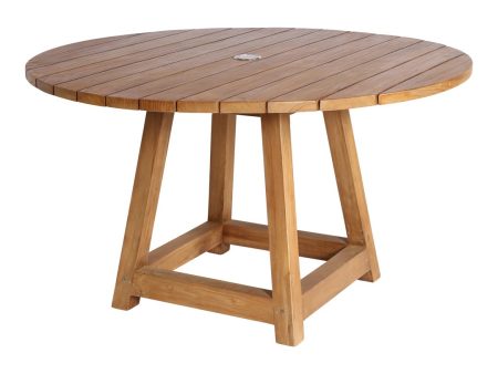 George Outdoor Dining Table - Round Online Sale