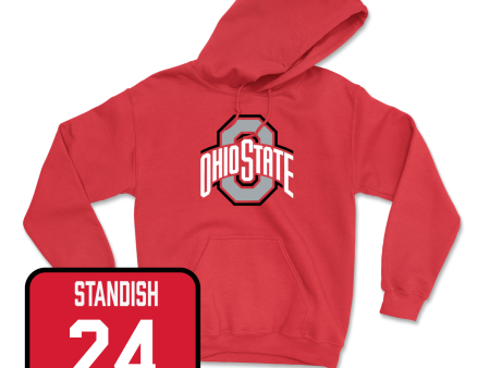 Red Field Hockey Team Hoodie - Hallie Brost For Discount